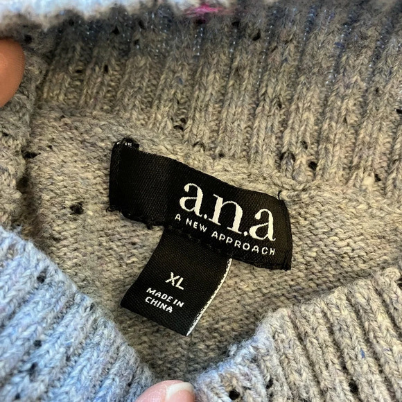 Ana heather grey sweater - Picture 2 of 3